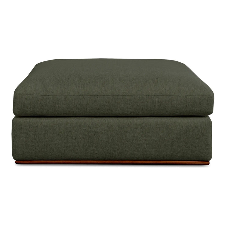 Moe’s Home Collection Rue Deep Green Ottoman