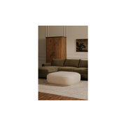 Moe’s Home Collection Marion Beige Square Ottoman