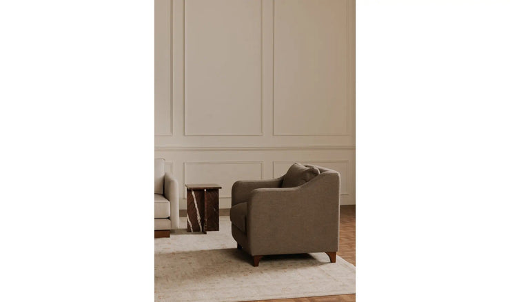 Moe's Home Collection Hewitt Warm Grey Accent Chair