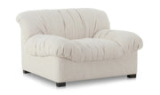 Moe's Home Collection Halston Flecked Oat Lounge Chair