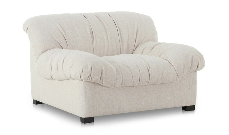 Moe's Home Collection Halston Flecked Oat Lounge Chair