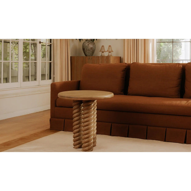 Moe's Home Collection Treccia Oak Side Table