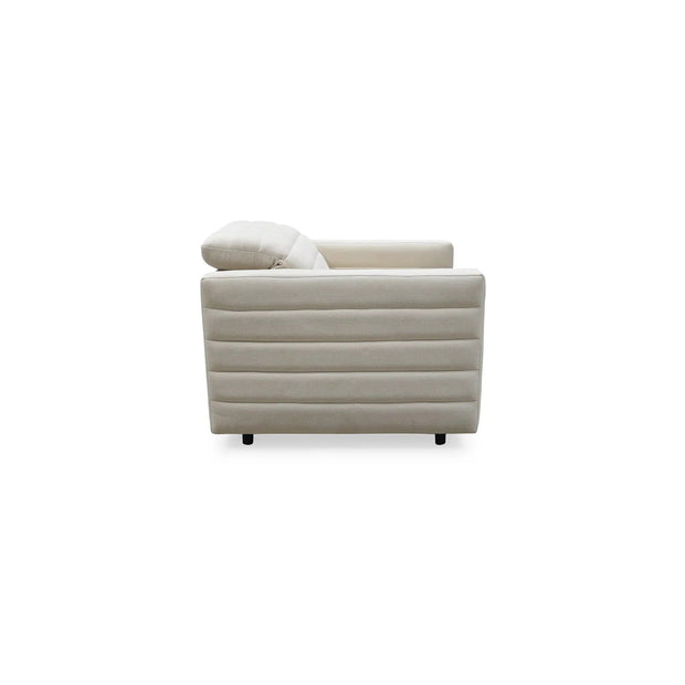 Moe's Home Collection Juno Off White Power Recliner Chair