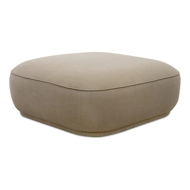 Moe’s Home Collection Marion Beige Square Ottoman