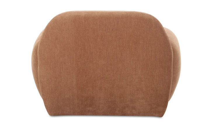Moe's Home Collection Hazel Copper Velvet Lounge Chair