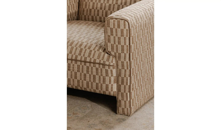 Moe's Home Collection Leo Taupe Accent Chair