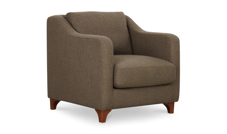 Moe's Home Collection Hewitt Warm Grey Accent Chair