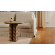 Moe's Home Collection Treccia Oak Side Table
