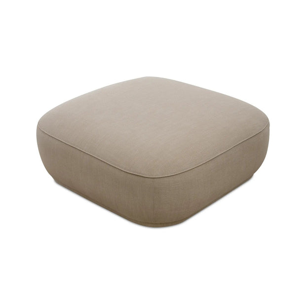 Moe’s Home Collection Marion Beige Square Ottoman