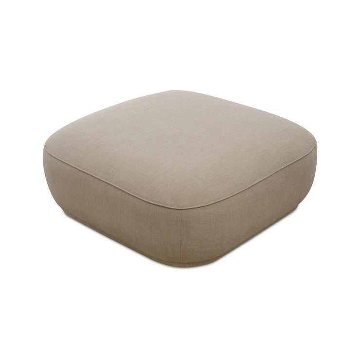 Moe’s Home Collection Marion Beige Square Ottoman