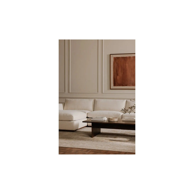 Moe’s Home Rue Off White Ottoman