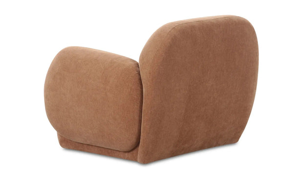 Moe's Home Collection Hazel Copper Velvet Lounge Chair