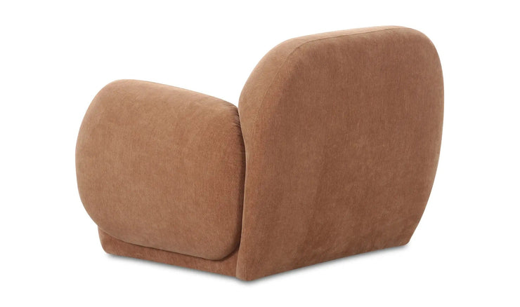 Moe's Home Collection Hazel Copper Velvet Lounge Chair