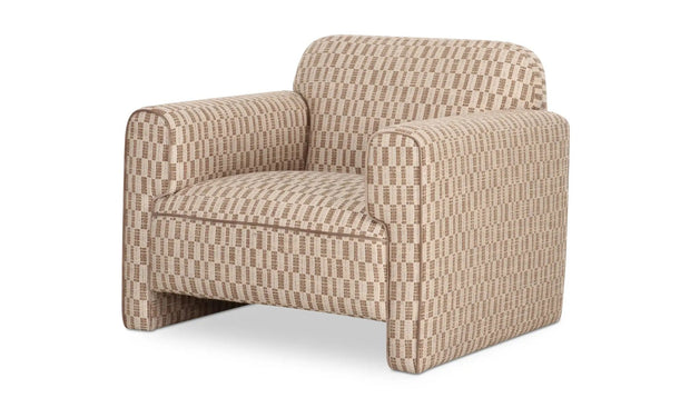 Moe's Home Collection Leo Taupe Accent Chair