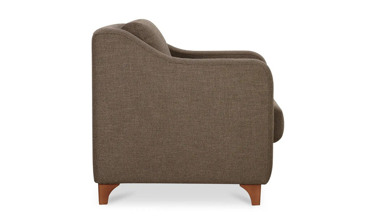 Moe's Home Collection Hewitt Warm Grey Accent Chair