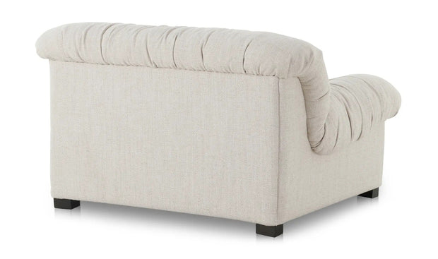 Moe's Home Collection Halston Flecked Oat Lounge Chair