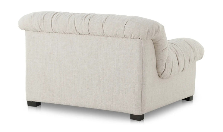 Moe's Home Collection Halston Flecked Oat Lounge Chair