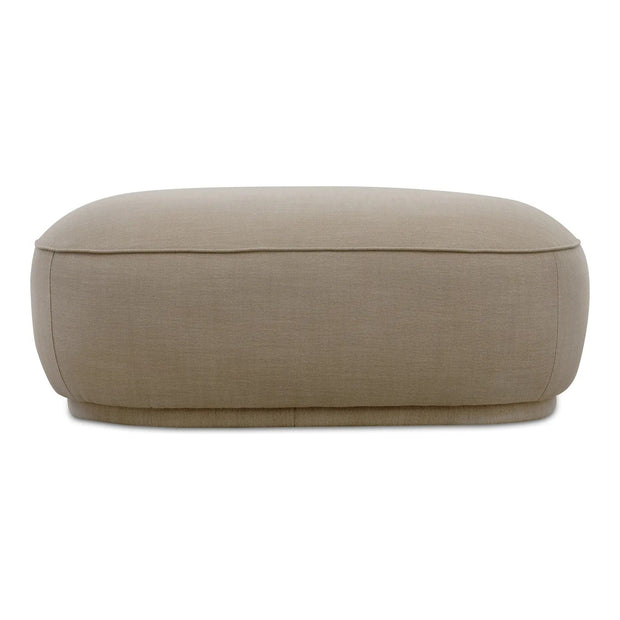 Moe’s Home Collection Marion Beige Square Ottoman