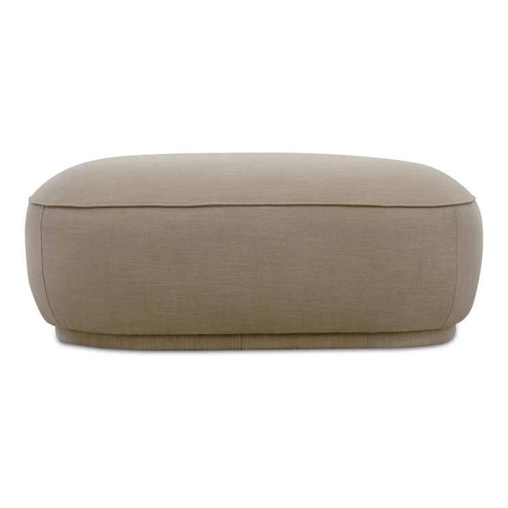 Moe’s Home Collection Marion Beige Square Ottoman