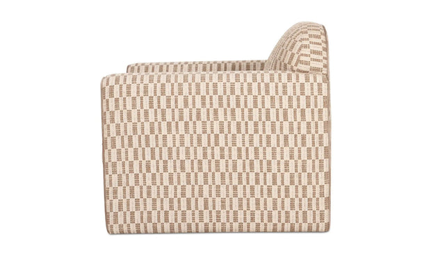 Moe's Home Collection Leo Taupe Accent Chair