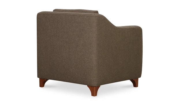 Moe's Home Collection Hewitt Warm Grey Accent Chair