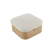 Moe’s Home Collection Sonny Flecked Oatmeal Storage Ottoman