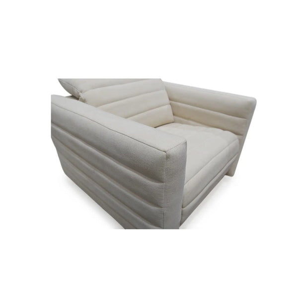 Moe's Home Collection Juno Off White Power Recliner Chair