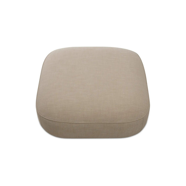 Moe’s Home Collection Marion Beige Square Ottoman