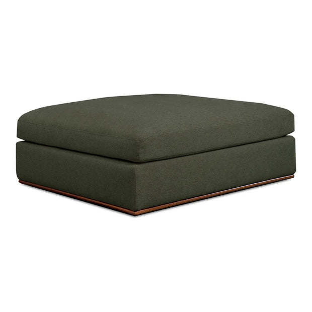Moe’s Home Collection Rue Deep Green Ottoman