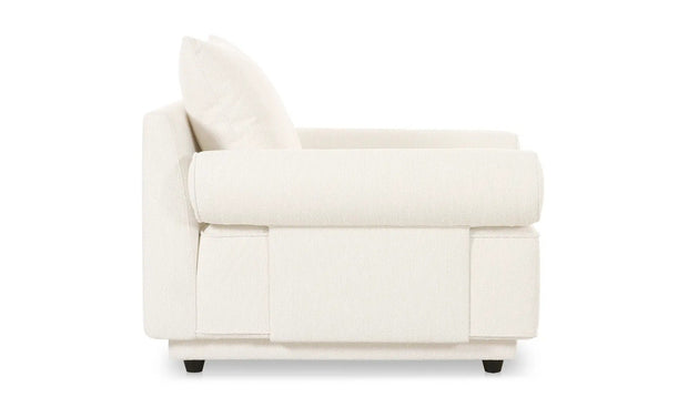 Moe's Home Collection Rosello White Armchair