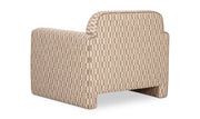 Moe's Home Collection Leo Taupe Accent Chair