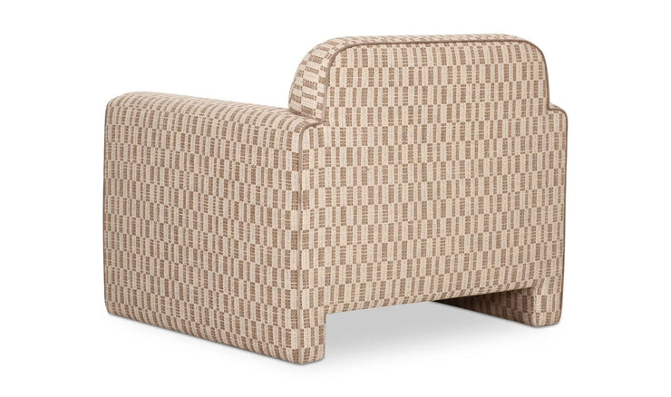 Moe's Home Collection Leo Taupe Accent Chair