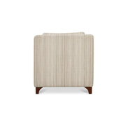 Moe's Home Collection Hewitt Beige Stripe Accent Chair
