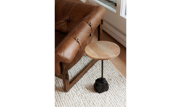 Moe's Home Collection Bellos Leather Accent Chair