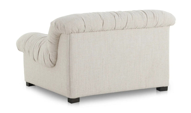Moe's Home Collection Halston Flecked Oat Lounge Chair