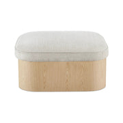 Moe’s Home Collection Sonny Flecked Oatmeal Storage Ottoman