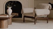 Moe's Home Collection Cardero Beige Lounge Chair