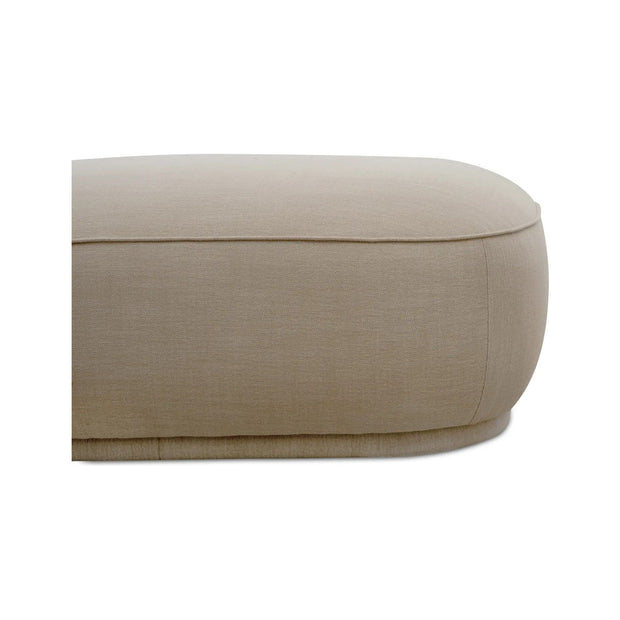 Moe’s Home Collection Marion Beige Square Ottoman