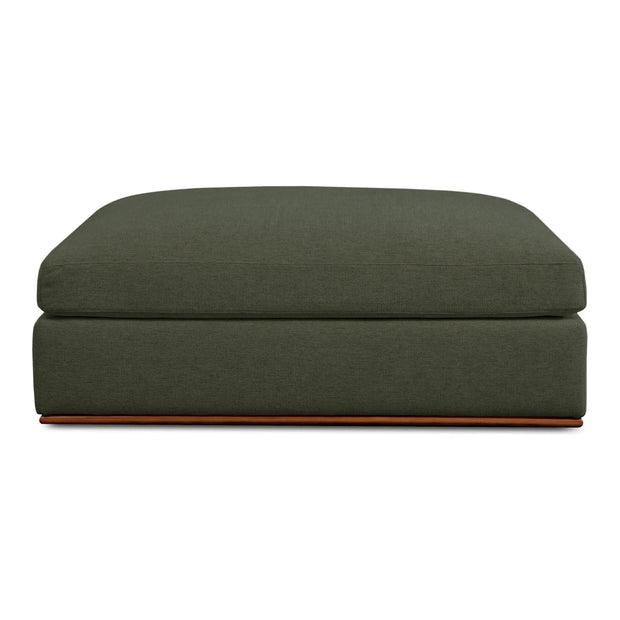Moe’s Home Collection Rue Deep Green Ottoman