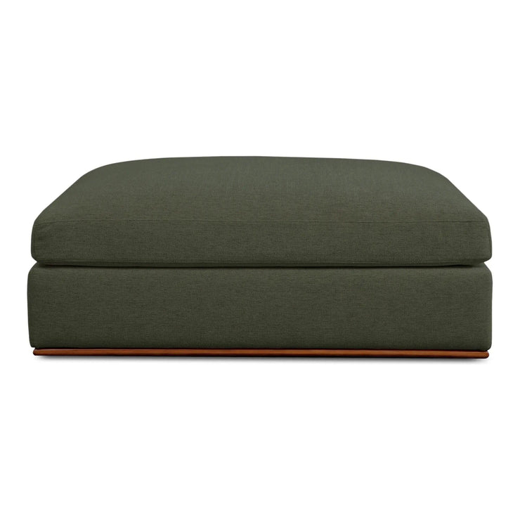 Moe’s Home Collection Rue Deep Green Ottoman