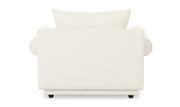 Moe's Home Collection Rosello White Armchair