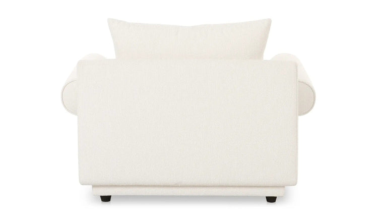 Moe's Home Collection Rosello White Armchair