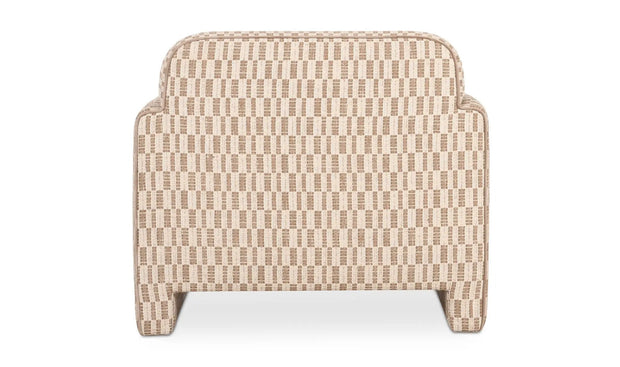 Moe's Home Collection Leo Taupe Accent Chair