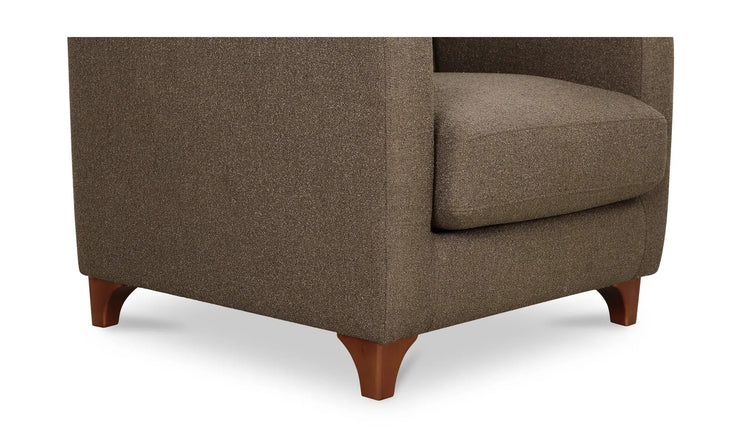 Moe's Home Collection Hewitt Warm Grey Accent Chair