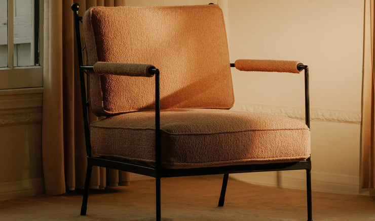 Moe's Home Collection Vecchia Terracotta Accent Chair