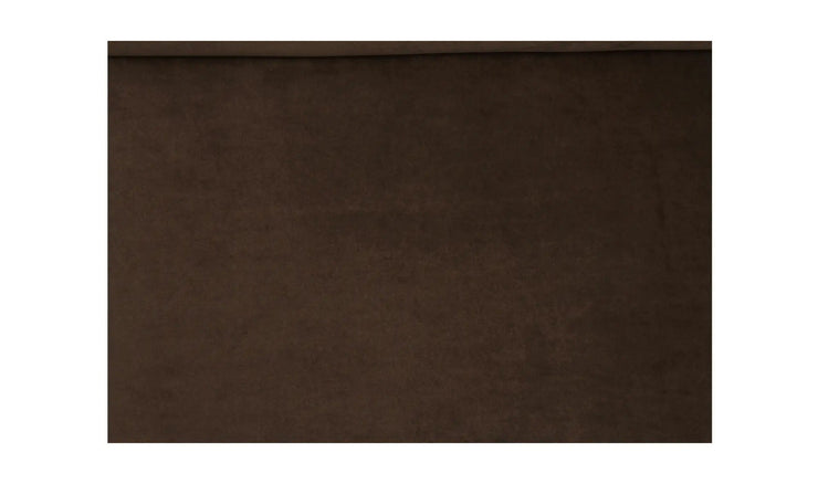Moe's Home Collection Harmony Dark Brown Faux Mohair Accent Chair