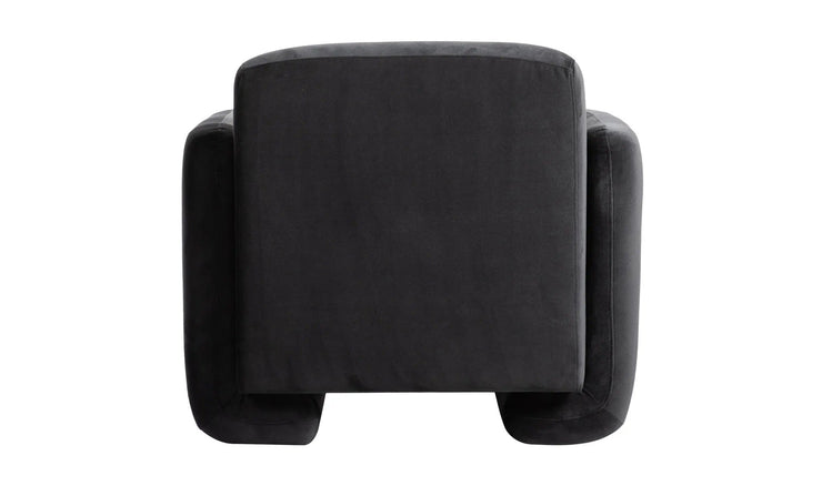 Moe's Home Collection Fallon Shadow Grey Accent Chair