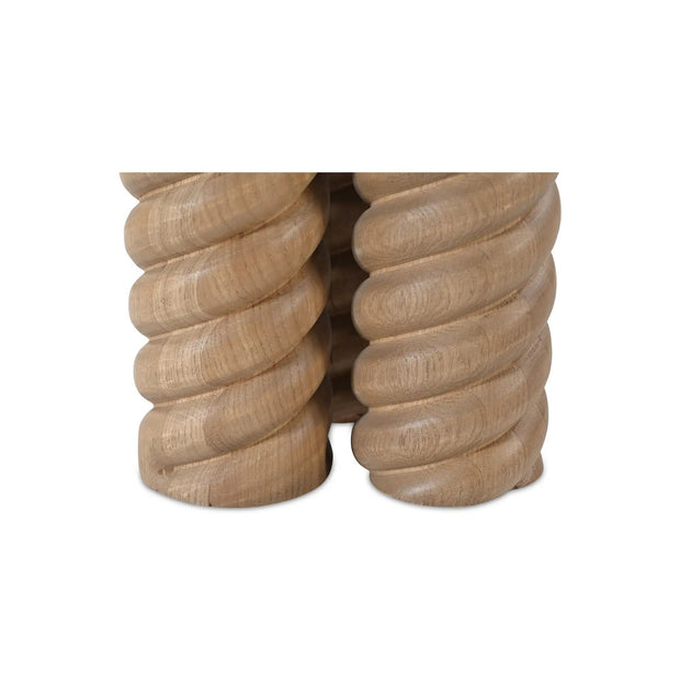 Moe's Home Collection Treccia Oak Side Table