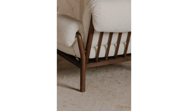 Moe's Home Collection Cardero Ivory Lounge Chair
