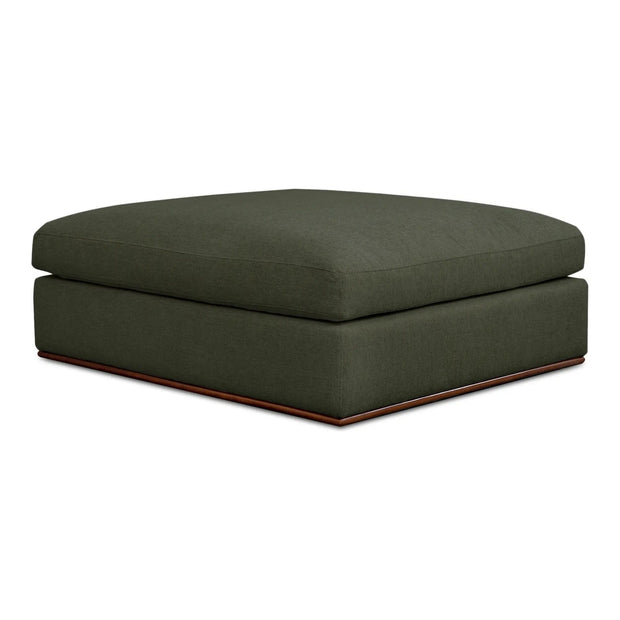 Moe’s Home Collection Rue Deep Green Ottoman